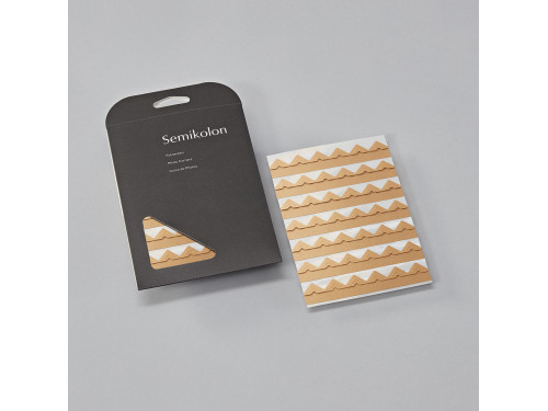 Self-adhesive photo corners - Semikolon - Kraft, 252 pcs.