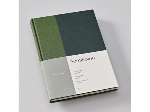Notebook Natural Affair, A5 - Semikolon - Botanic, dotted, 176 pages