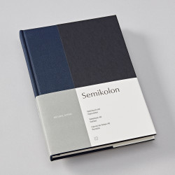 Notebook Natural Affair, A5 - Semikolon - Midnight, dotted, 176 pages