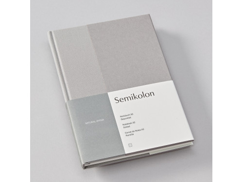 Notebook Natural Affair, A5 - Semikolon - Moonstone, dotted, 176 pages