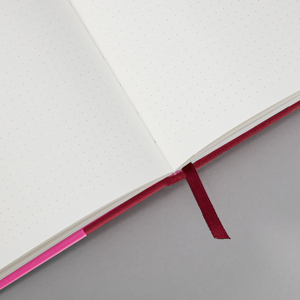 Notebook Cutting Edge, A5 - Semikolon - Raspberry/Fuchsia, dotted, 176 pages