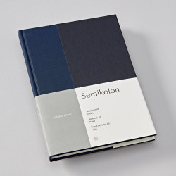 Notebook Natural Affair, A5 - Semikolon - Midnight, ruled, 176 pages