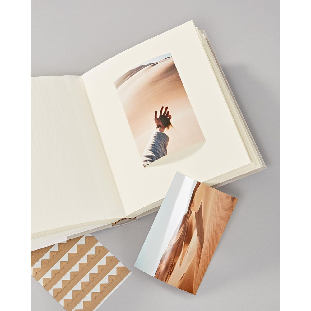 Self-adhesive photo corners - Semikolon - Kraft, 252 pcs.