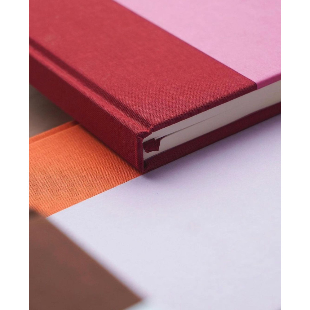 Notebook Cutting Edge, A5 - Semikolon - Raspberry/Fuchsia, dotted, 176 pages