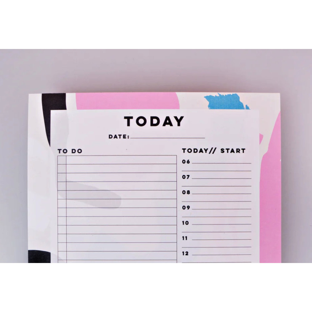 Desk organiser daily pad, Orchard - The Completist. - A5