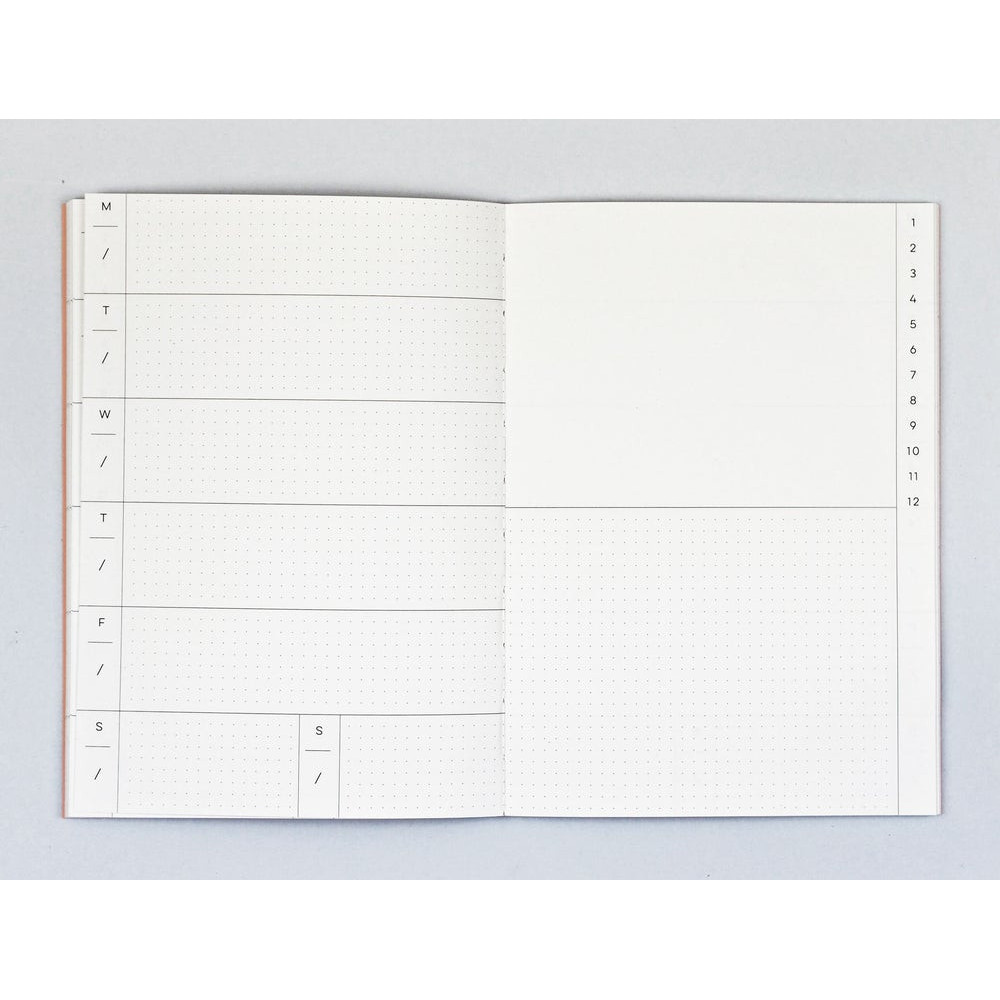 Weekly planner Hudson no. 1, A5 - The Completist. - 90 g/m2