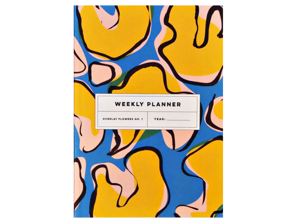 Weekly planner Overlay Flowers no. 1, A5 - The Completist. - 90 g/m2