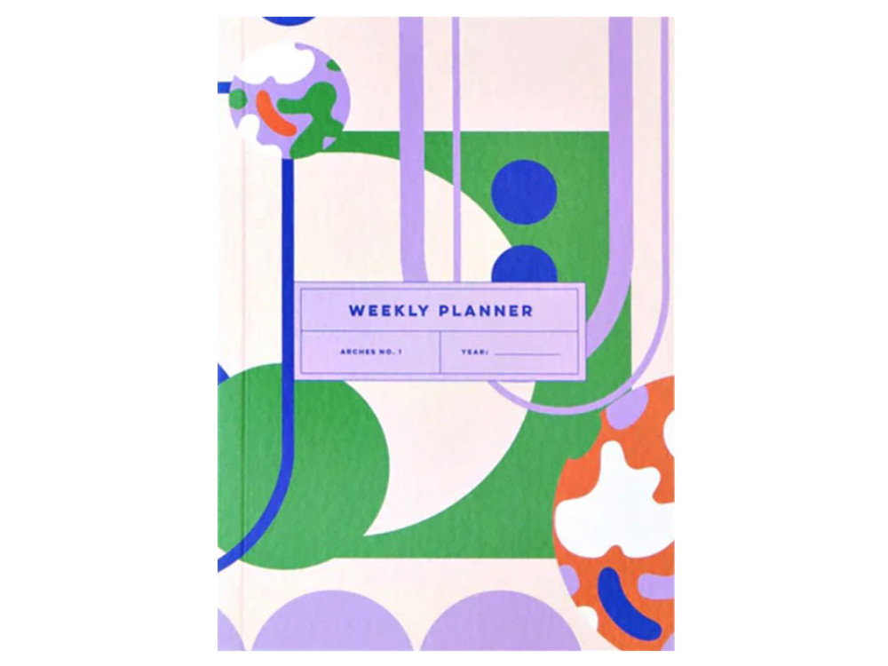 Weekly planner Arches no. 1, A6 - The Completist. - 90 g/m2