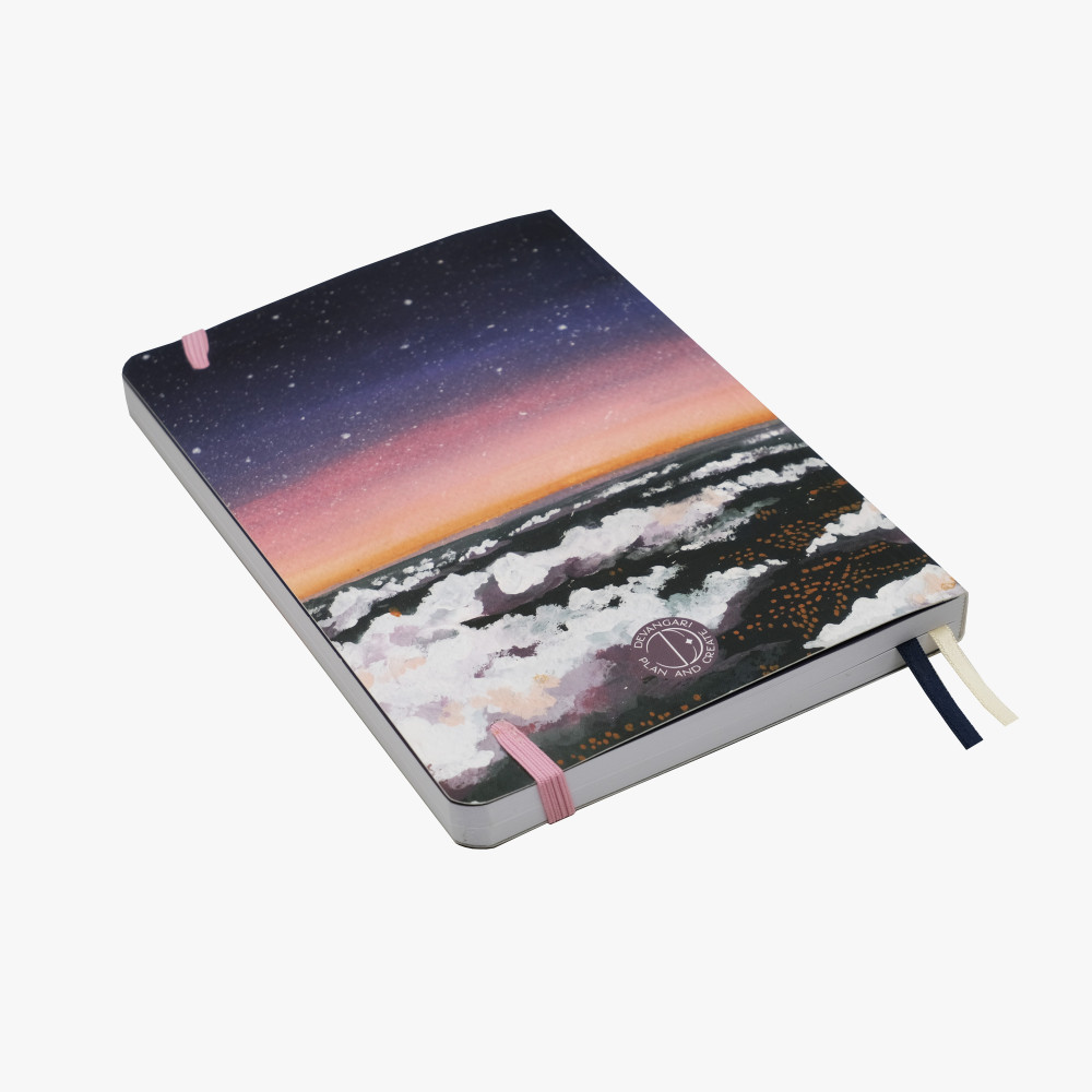 Notebook Faraway, A5 - Devangari - dotted, softcover, 120 g/m2