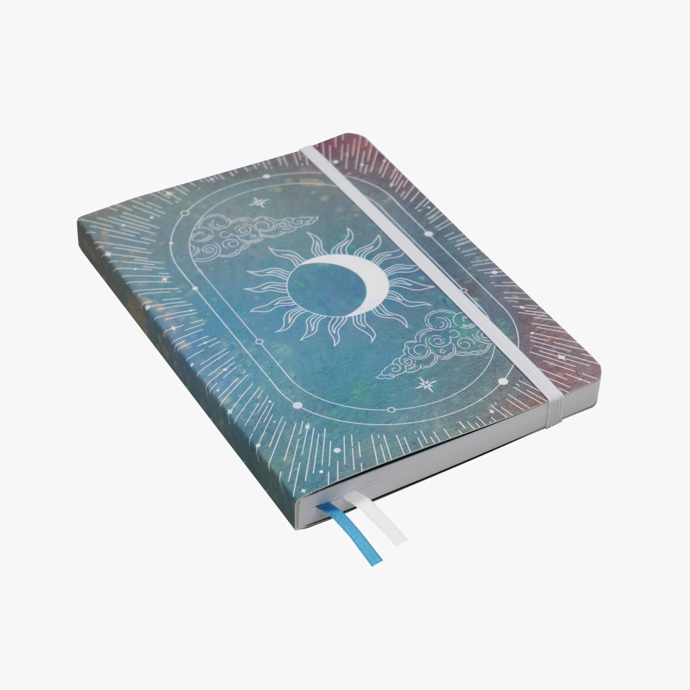 Notebook Celestial, B5 - Devangari - dotted, softcover, 120 g/m2