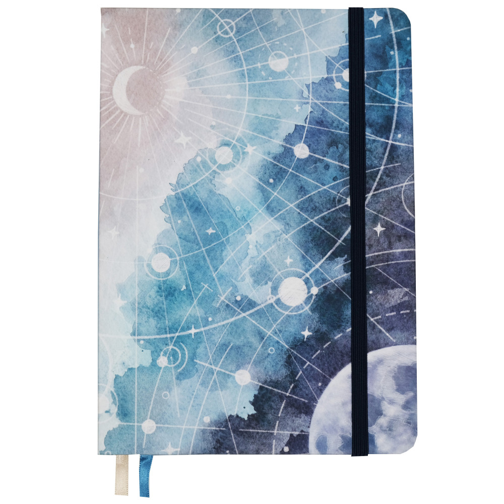 Notebook Universe, A5 - Devangari - dotted, hardcover, 150 g/m2