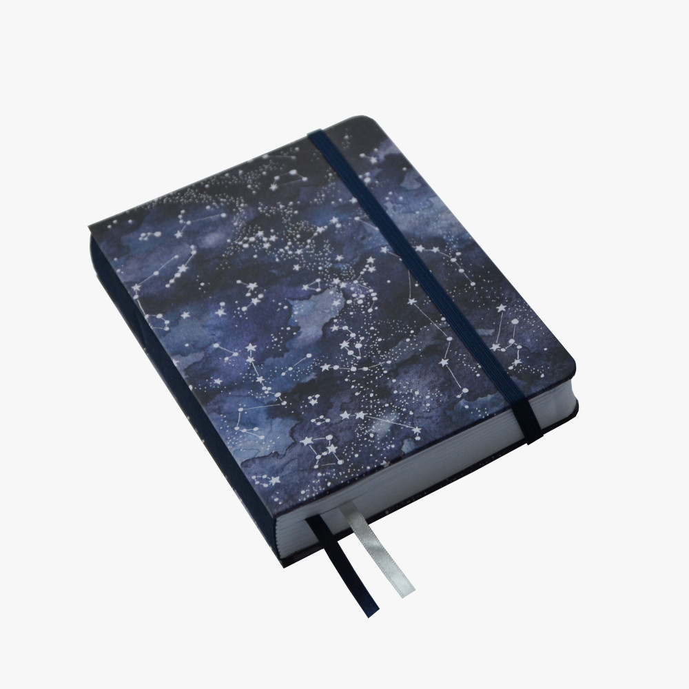 Notebook Night Sky, B5 - Devangari - dotted, hardcover, 150 g/m2