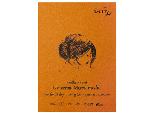 Universal Mixed Media pad, A5 - SM-LT - 200 g/m2, 40 sheets