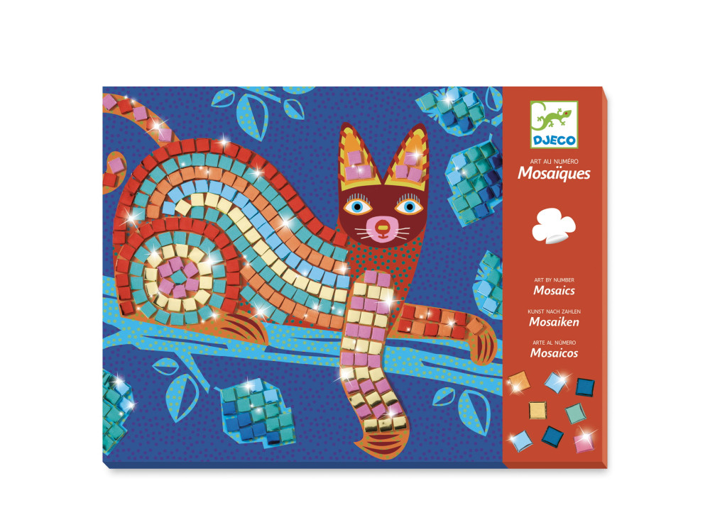 Art set for kids, mosaics - Djeco - Oaxacan