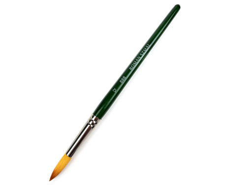 Round, synthetic bristles, 888 series brush - Roman Szmal - no. 12