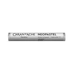 Pastele olejne Neopastel - Caran d'Ache - 498, Silver