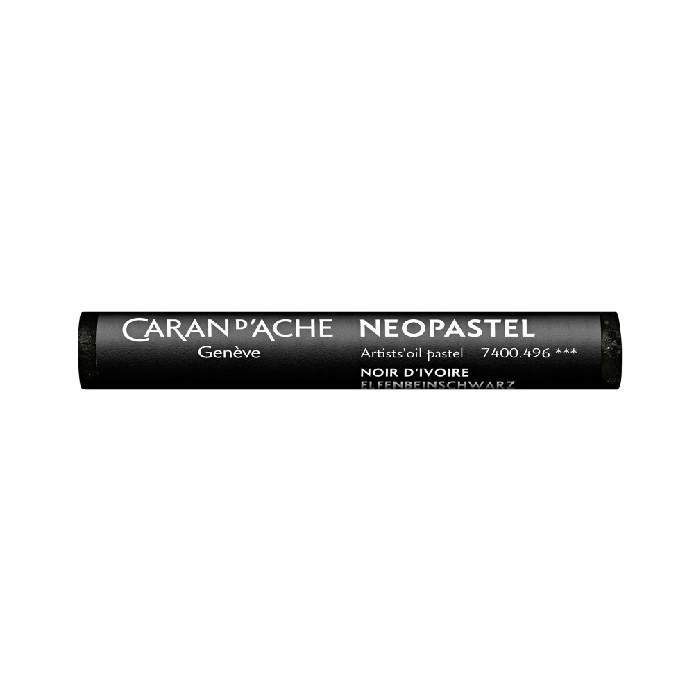 Pastele olejne Neopastel - Caran d'Ache - 496, Ivory Black