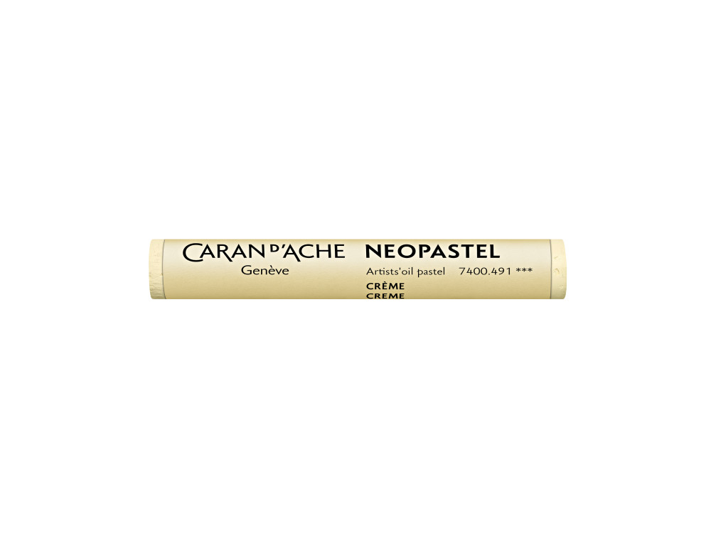 Neopastel Artists' oil pastel - Caran d'Ache - 491, Cream