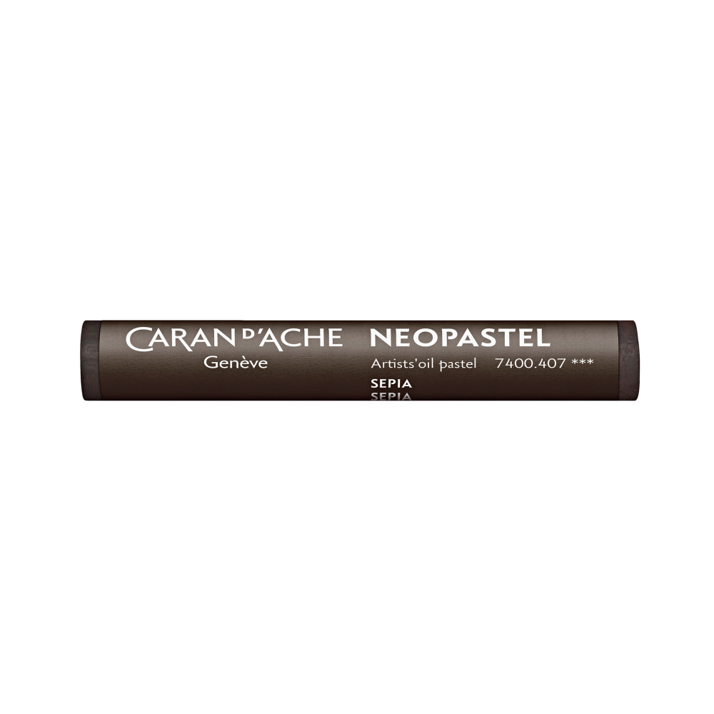 Pastele olejne Neopastel - Caran d'Ache - 407, Sepia