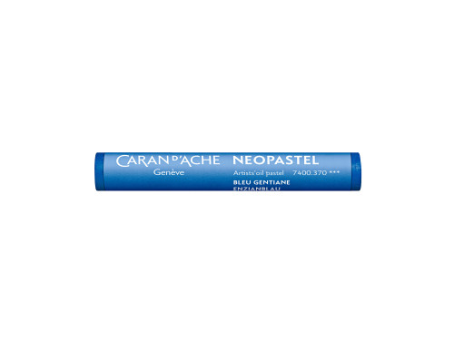Neopastel Artists' oil pastel - Caran d'Ache - 370, Gentian Blue