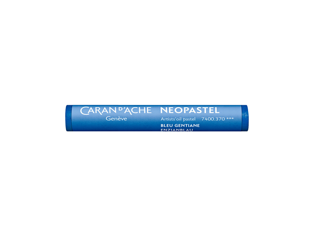 Neopastel Artists' oil pastel - Caran d'Ache - 370, Gentian Blue