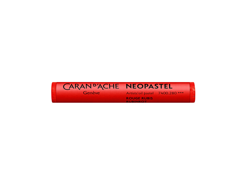 Neopastel Artists' oil pastel - Caran d'Ache - 280, Ruby Red