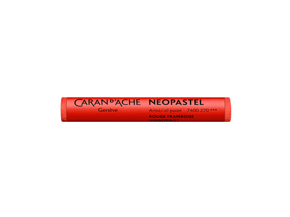 Neopastel Artists' oil pastel - Caran d'Ache - 270, Raspberry Red