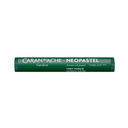Neopastel Artists' oil pastel - Caran d'Ache - 229, Dark Green