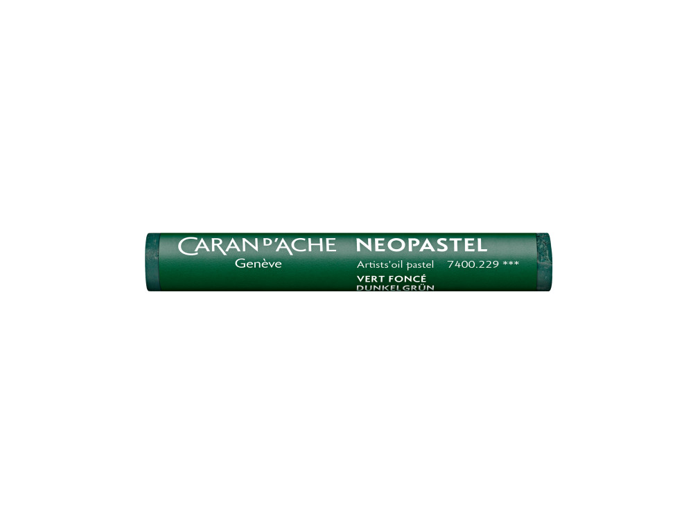 Neopastel Artists' oil pastel - Caran d'Ache - 229, Dark Green