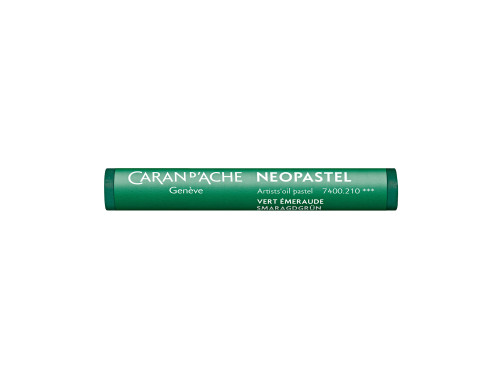 Neopastel Artists' oil pastel - Caran d'Ache - 210, Emerald Green