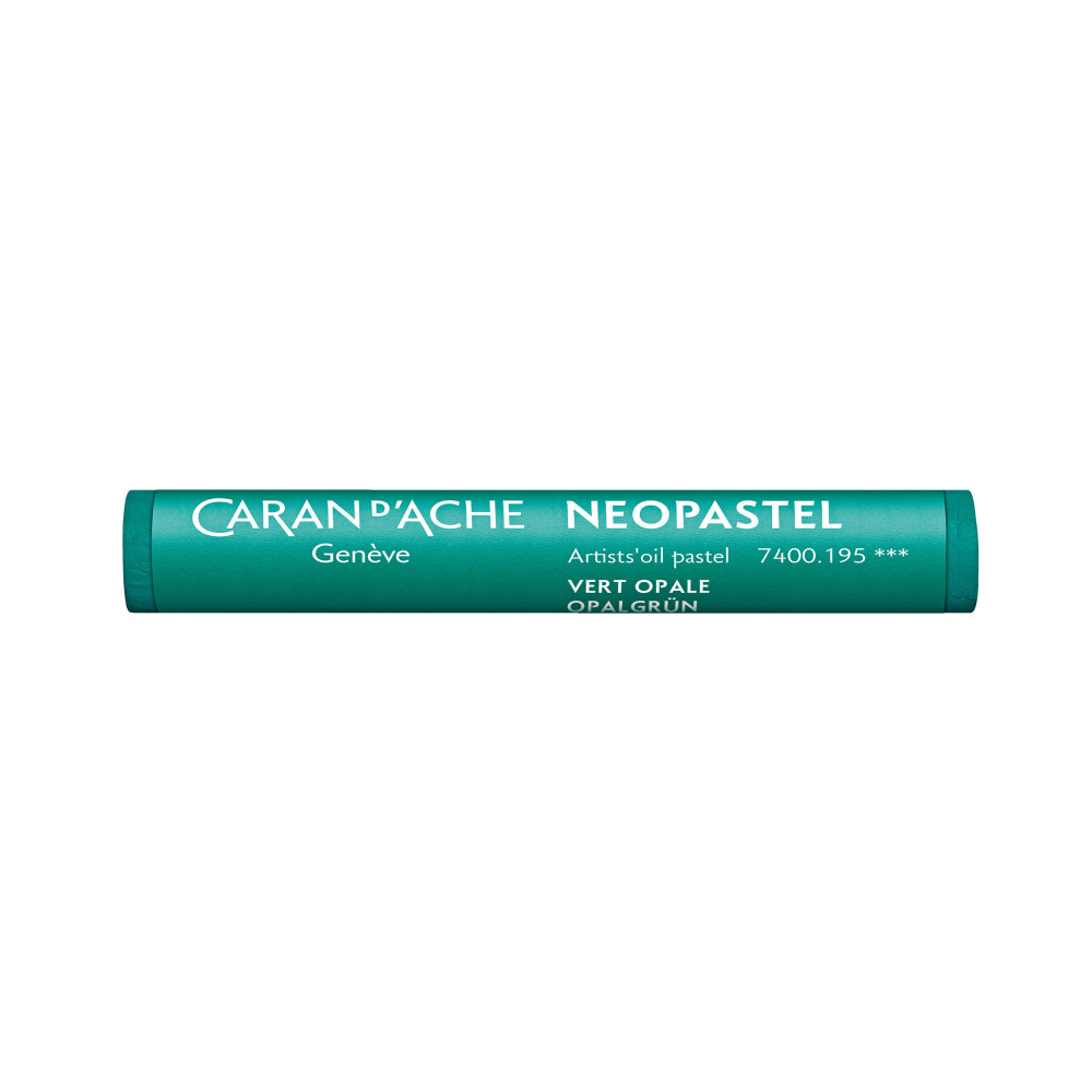 Pastele olejne Neopastel - Caran d'Ache - 195, Opaline Green