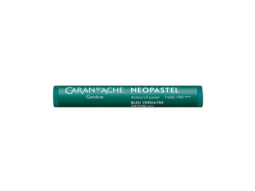 Neopastel Artists' oil pastel - Caran d'Ache - 190, Greenish Blue