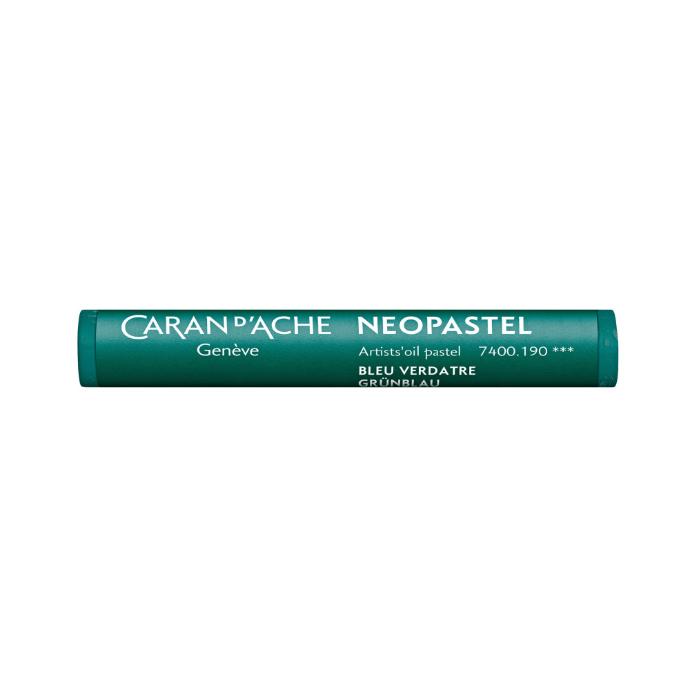 Neopastel Artists' oil pastel - Caran d'Ache - 190, Greenish Blue