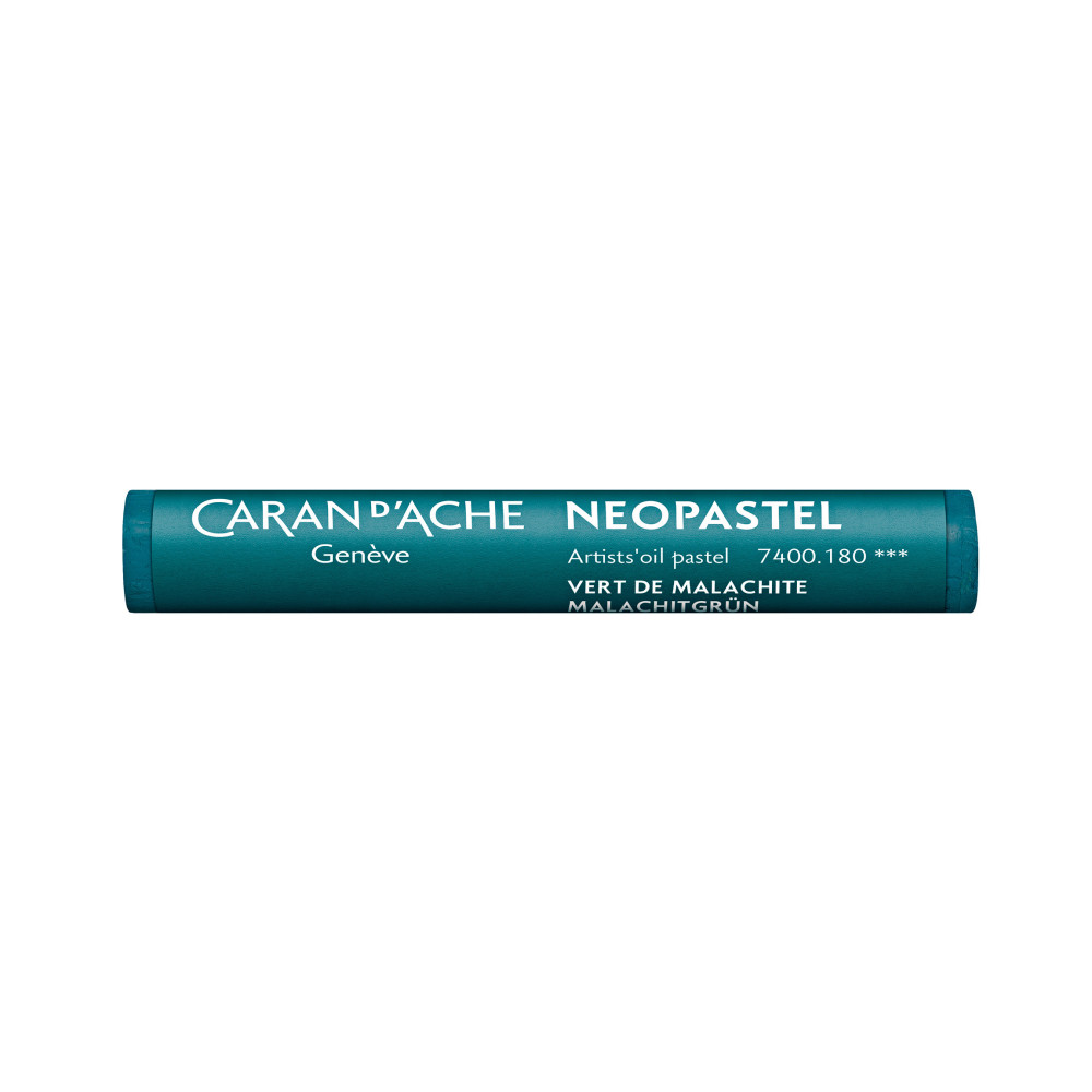 Pastele olejne Neopastel - Caran d'Ache - 180, Malachite Green