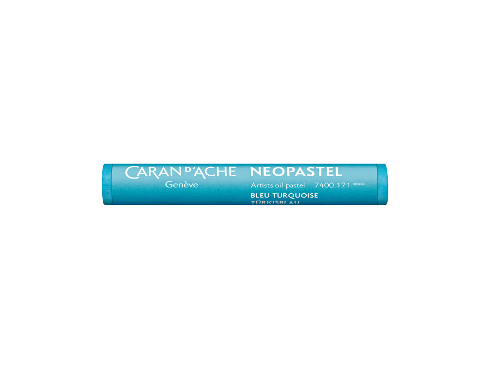 Neopastel Artists' oil pastel - Caran d'Ache - 171, Turquoise Blue