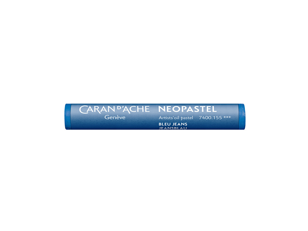 Neopastel Artists' oil pastel - Caran d'Ache - 155, Blue Jeans