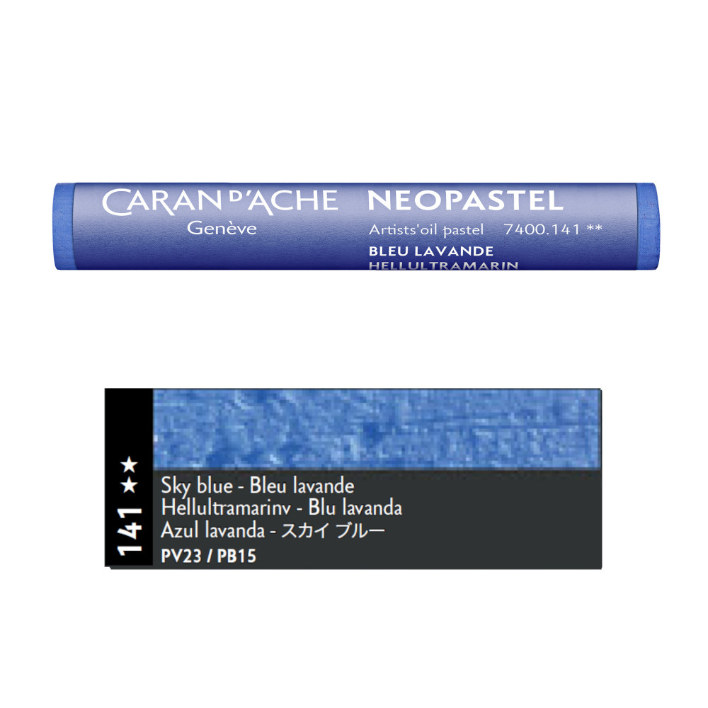 Pastele olejne Neopastel - Caran d'Ache - 141, Sky Blue