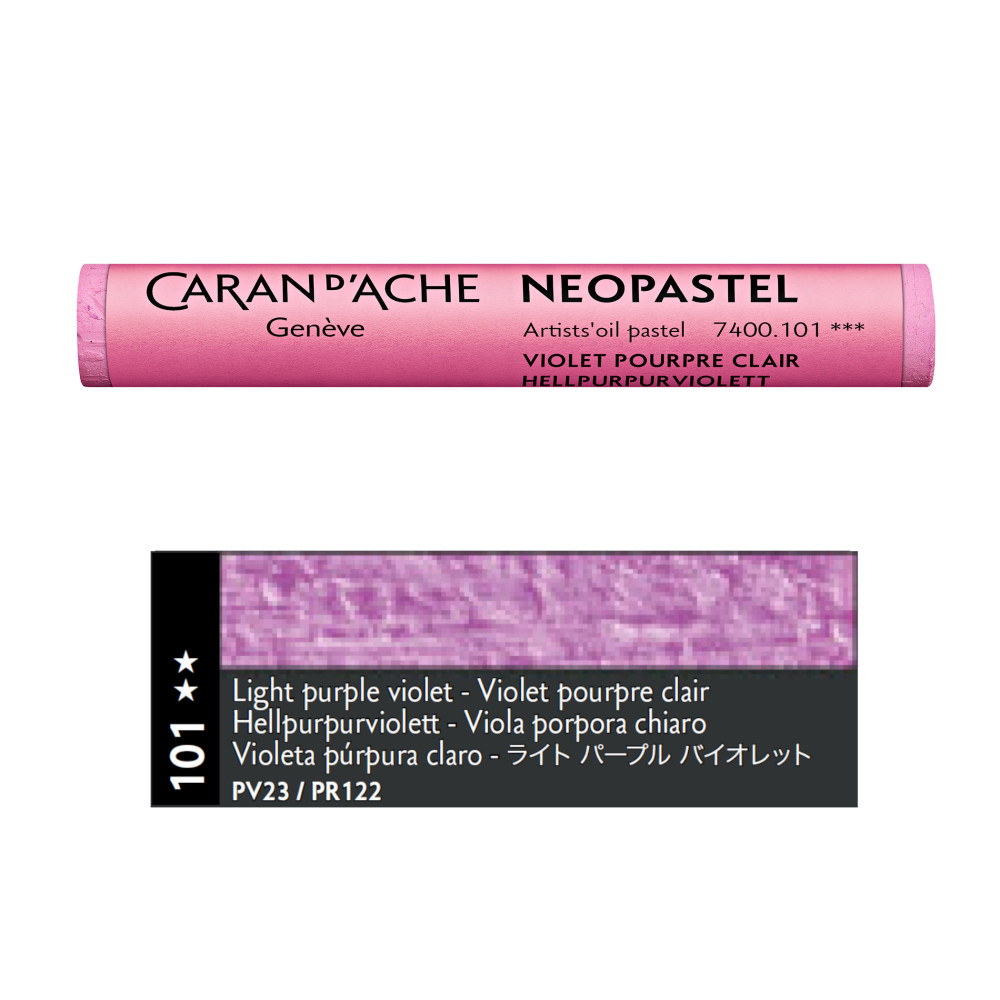 Pastele olejne Neopastel - Caran d'Ache - 101, Light Purple Violet