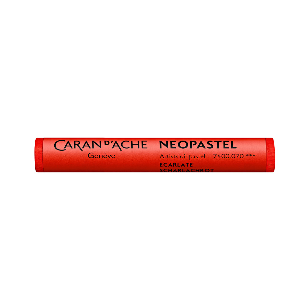 Pastele olejne Neopastel - Caran d'Ache - 070, Scarlet