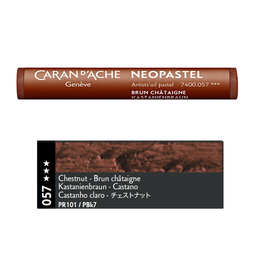 Pastele olejne Neopastel - Caran d'Ache - 057, Chestnut