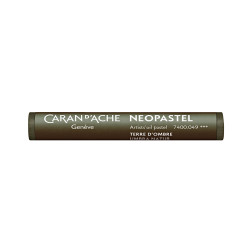 Neopastel Artists' oil pastel - Caran d'Ache - 049, Raw Umber