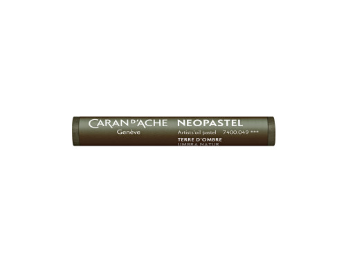 Neopastel Artists' oil pastel - Caran d'Ache - 049, Raw Umber
