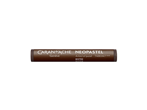 Neopastel Artists' oil pastel - Caran d'Ache - 047, Bistre