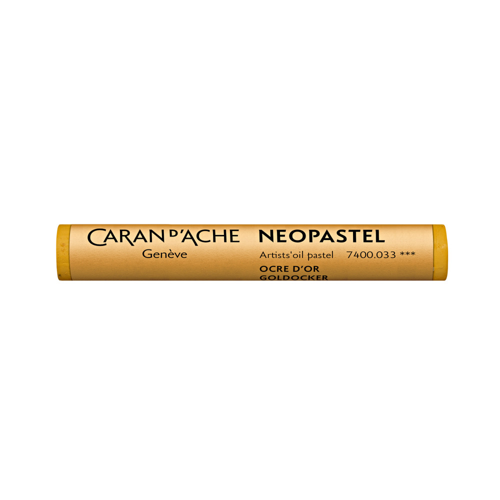 Neopastel Artists' oil pastel - Caran d'Ache - 033, Golden Ochre