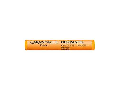 Neopastel Artists' oil pastel - Caran d'Ache - 030, Orange