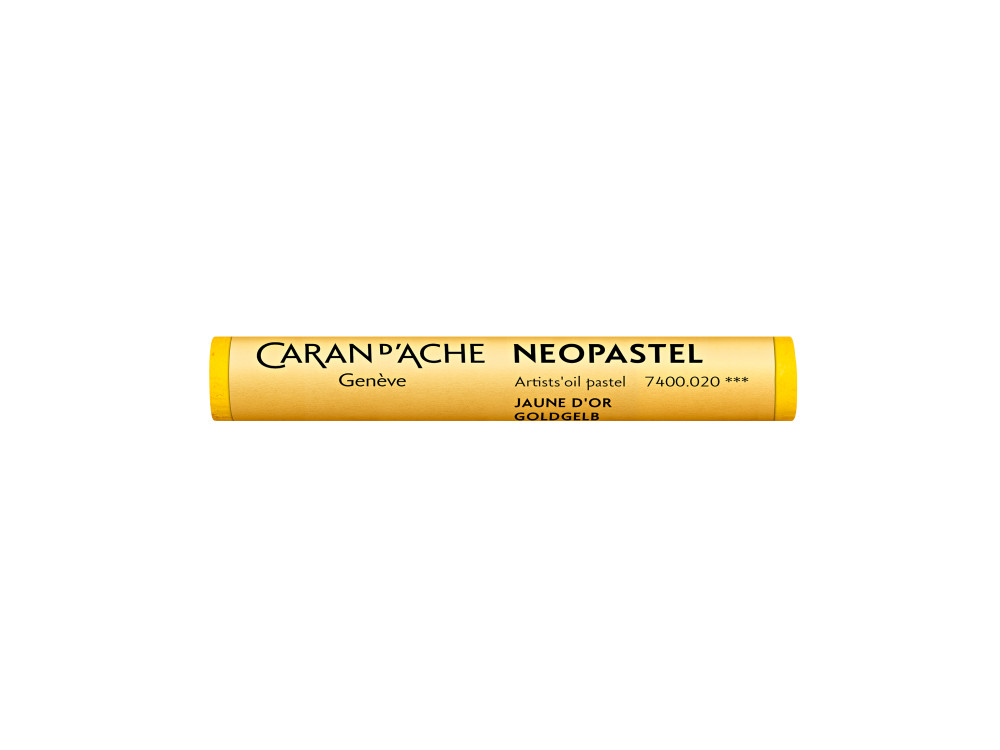 Neopastel Artists' oil pastel - Caran d'Ache - 020, Golden Yellow