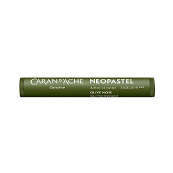 Pastele olejne Neopastel - Caran d'Ache - 019, Olive Black
