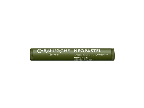 Neopastel Artists' oil pastel - Caran d'Ache - 019, Olive Black