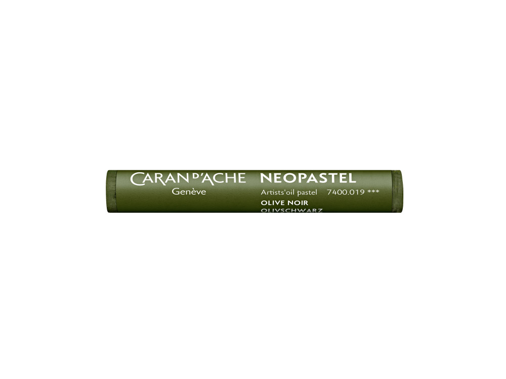 Neopastel Artists' oil pastel - Caran d'Ache - 019, Olive Black