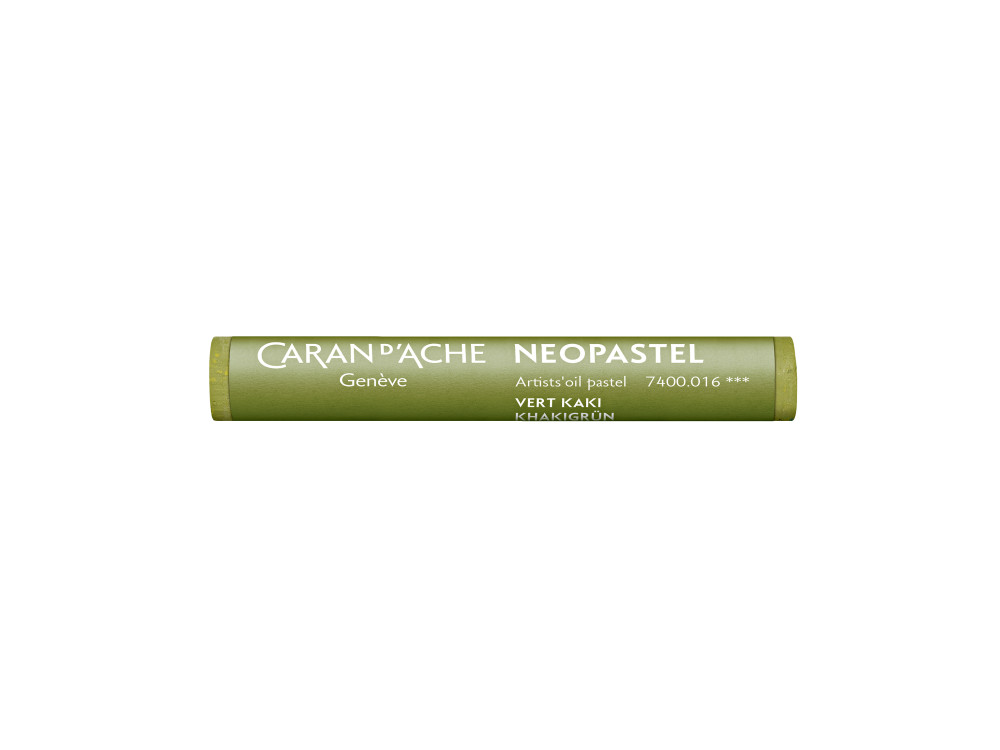 Neopastel Artists' oil pastel - Caran d'Ache - 016, Khaki Green